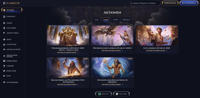 Image: Découvrez le Monde Excitant des Casinos en Ligne Cazeus France